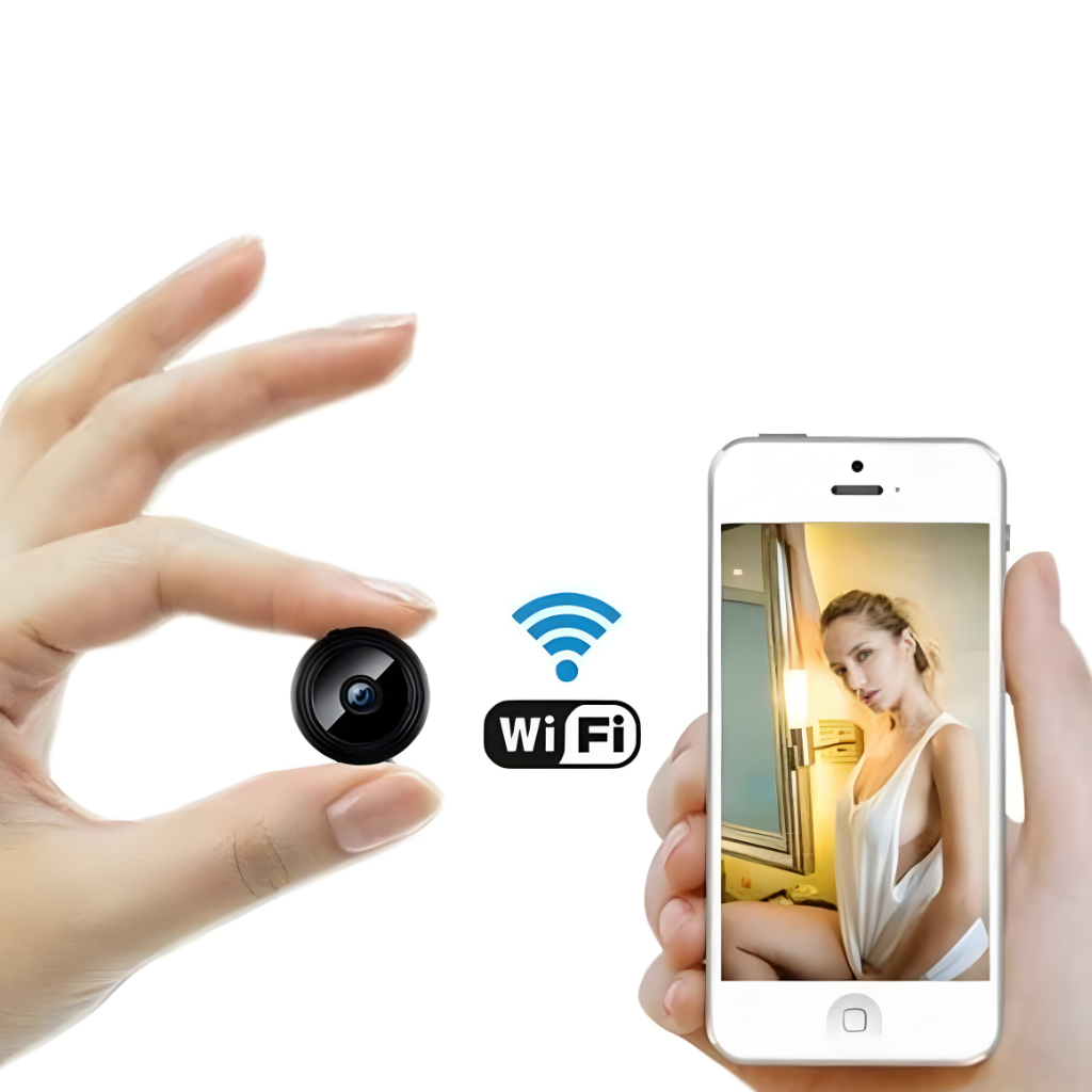 Mini Camera – Draadloze Verbinding – Nachtzicht – Voor Beveiliging