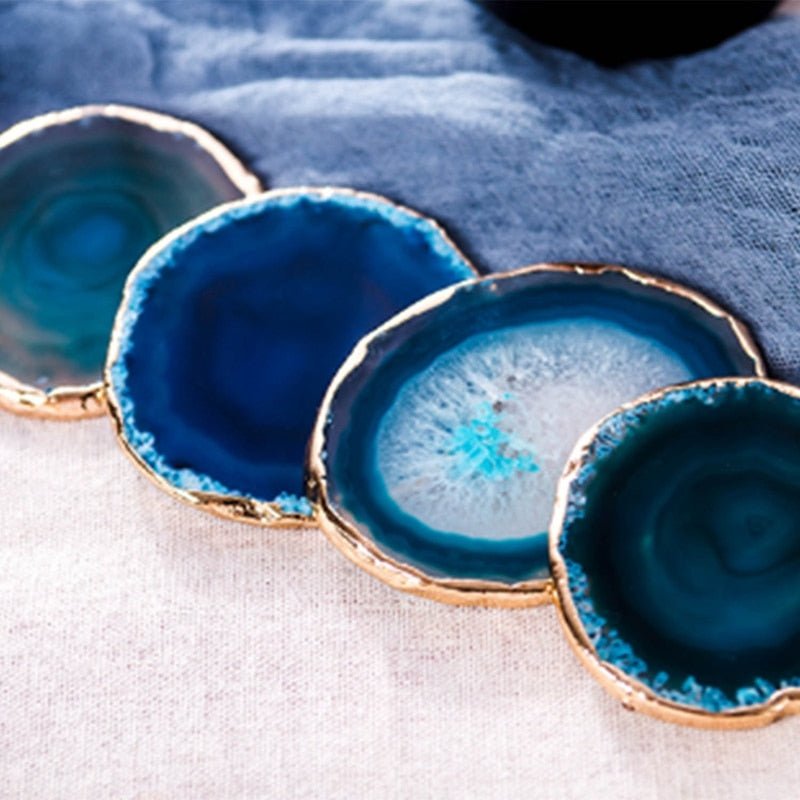 Geode Decor – Blauwe Agaat – Voor Interieurdecoratie