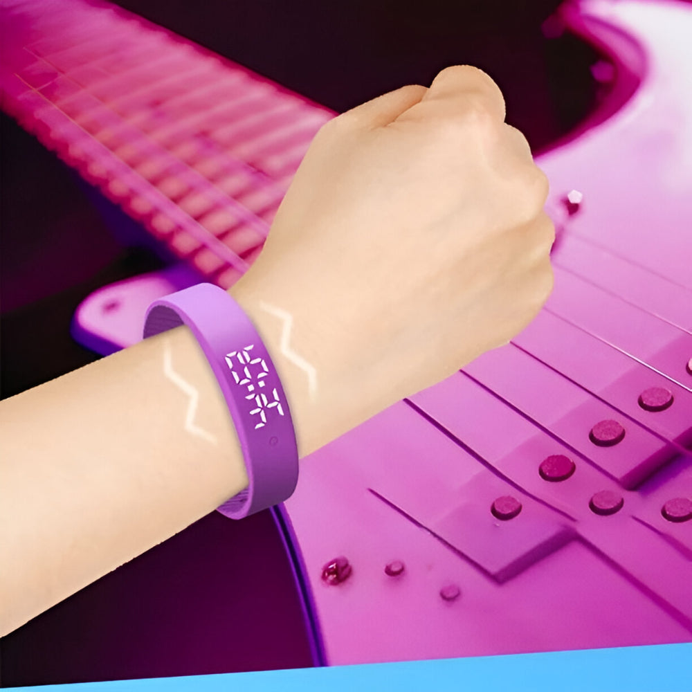 Smartwatch – Waterdicht – Siliconen Band – Voor Fitnessactiviteiten