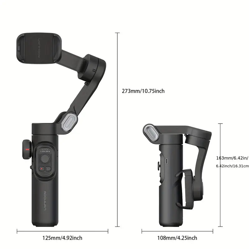 SmartPro Handheld Gimbal - Vouwbare Stabilizer voor iPhone en Android
