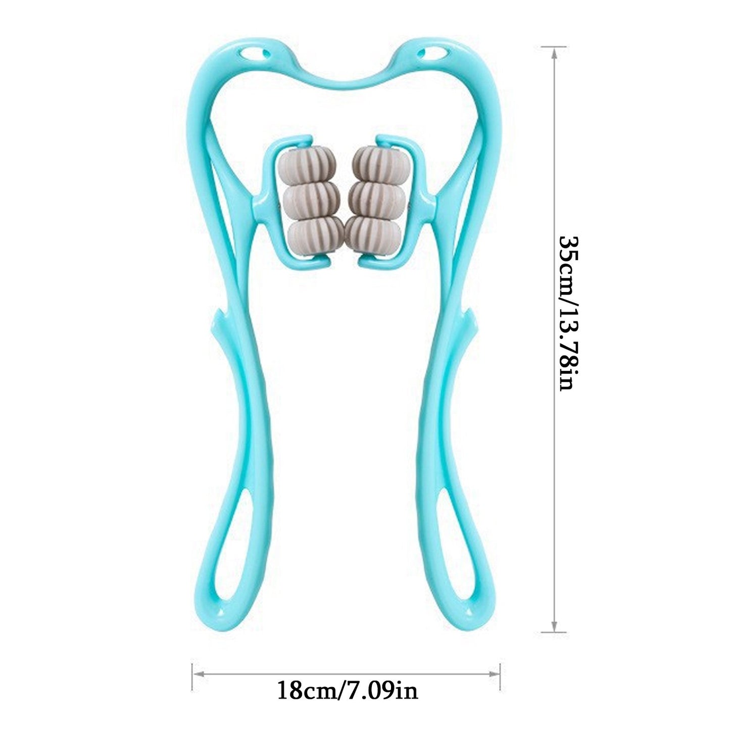 Nekmassage Roller – Verstelbare Grip – Spierontspanning – Voor Thuisgebruik