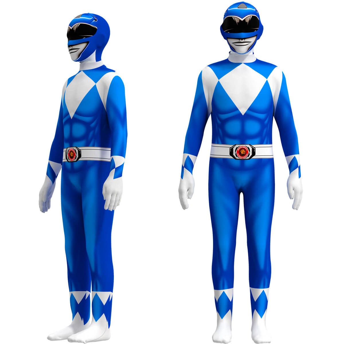 Power Rangers Kostuums – Polyester – Voor Halloween & Feesten