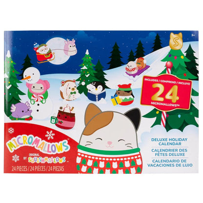 Squishmallows Christmas Adventskalender 2025 - 24 Schattige Pluche Figuren