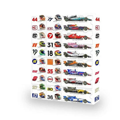 RaceTime F1 Adventskalender 2025 - 24 Mini F1-Wagens