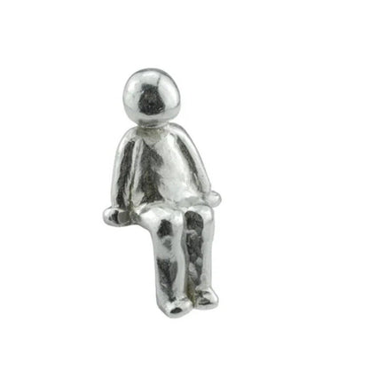 Familiebeeld – Herinneringskunstwerk – Metaal en hout – Voor interieurdecoratie