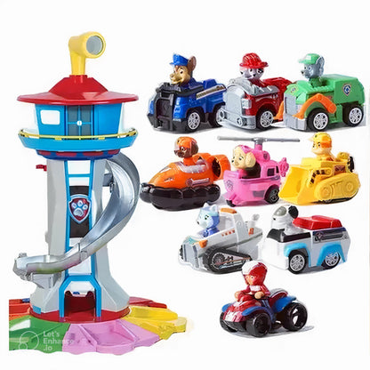 Paw Patrol Speeltoren – Draaitoren – Glijbaan – Voor Kinderen
