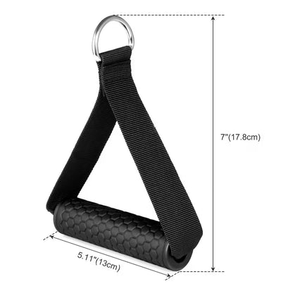 Fitness Handgrepen – Verstelbare Band – Voor Kabelmachine Training