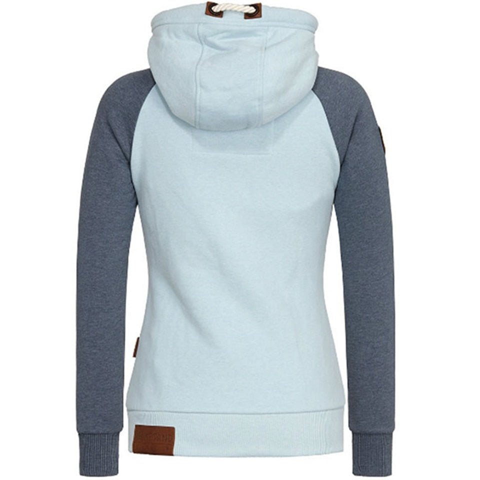 Hoodie Dames – Gebreide Kraag – Zachte stof – Voor casual outfits