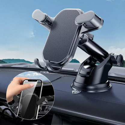 Telefoonhouder voor Auto – Verstelbaar – Voor Stabiele Montage – Voor Smartphone