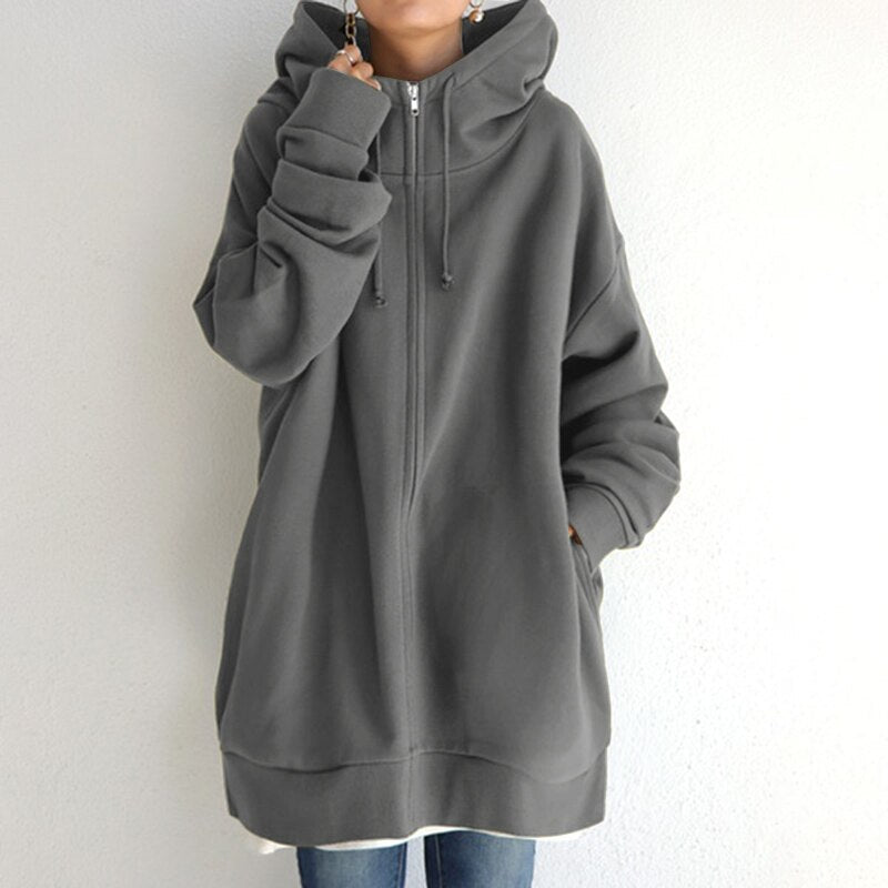 Hoodie Dames – Oversized – Zachte stof – Voor casual outfits