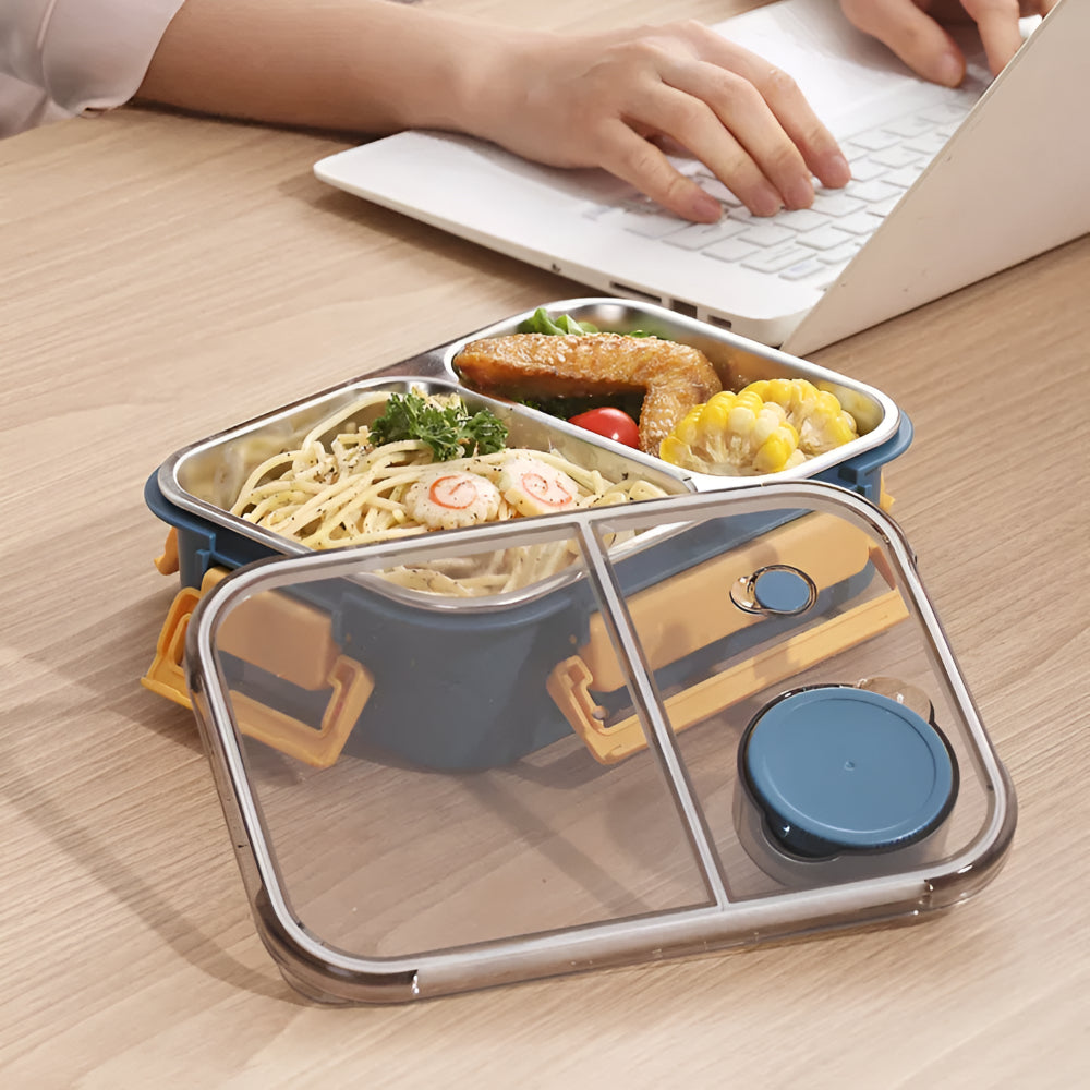 Lunchbox – RVS – Geïsoleerd – Voor Maaltijden On The Go