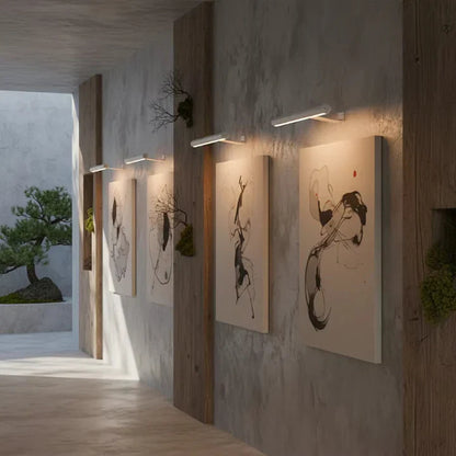 LED Wandlamp Strak Ontwerp – Draadloos  – Met afstandsbediening