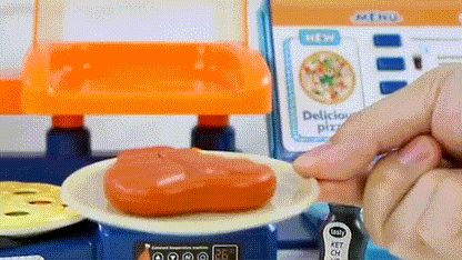 Mini Pizza Shop Speelgoedset – Voor Kinderen – Met Keukenaccessoires