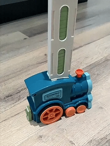 Domino Trein Speelgoed – Interactief – Voor Kinderen – Met Kleurrijke Blokken