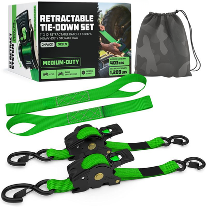 Verstelbare Spanbanden Set – Heavy Duty – Voor Lastenbeveiliging