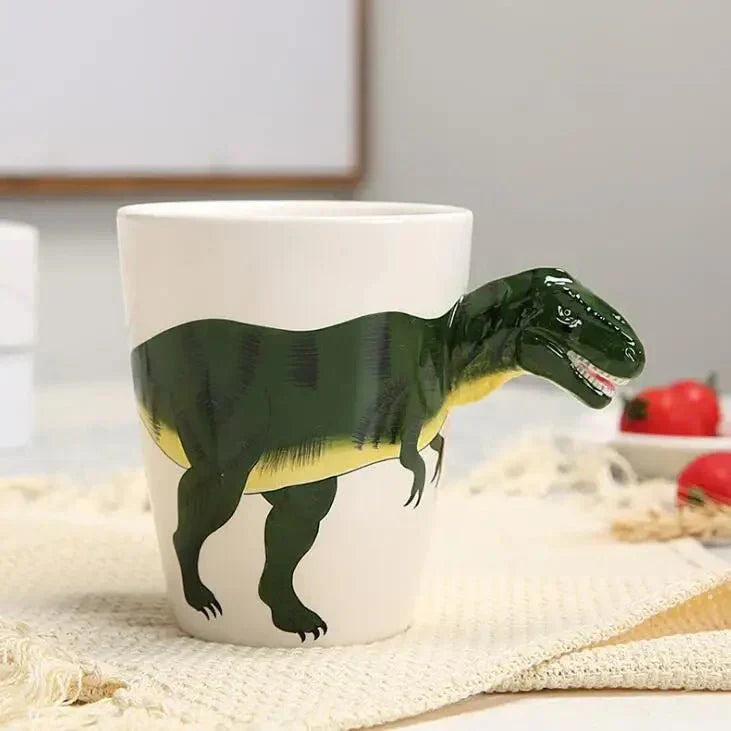 Dinosaurus Mokkakop – Uniek Design – Voor Koffie & Thee