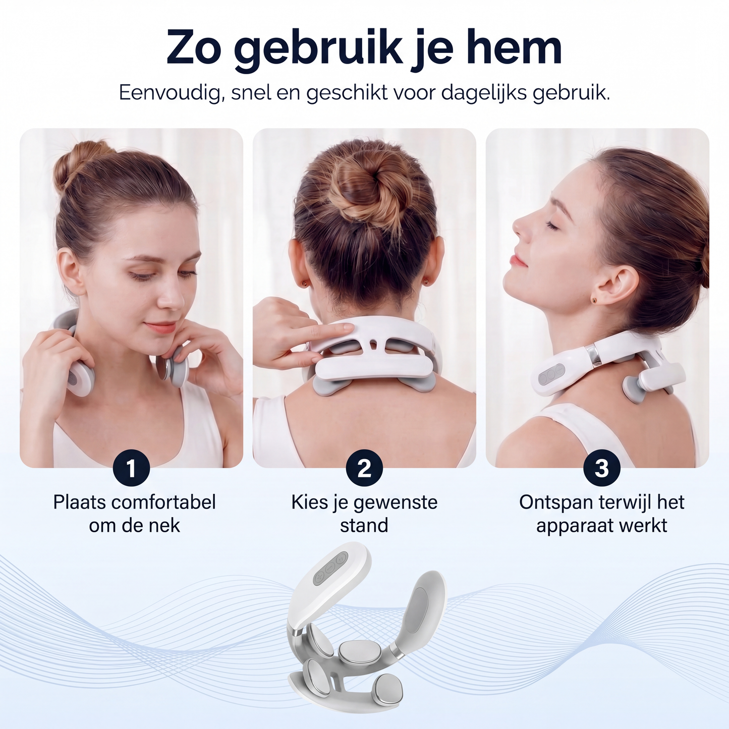Fittershape Nektiva Nekmassager met warmte