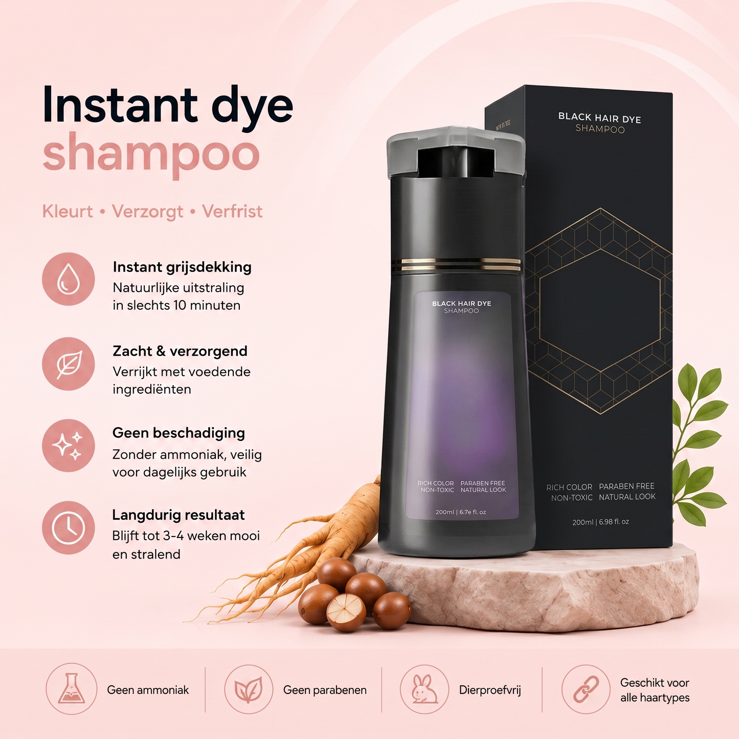 Fittershape Instant Dye Shampoo
