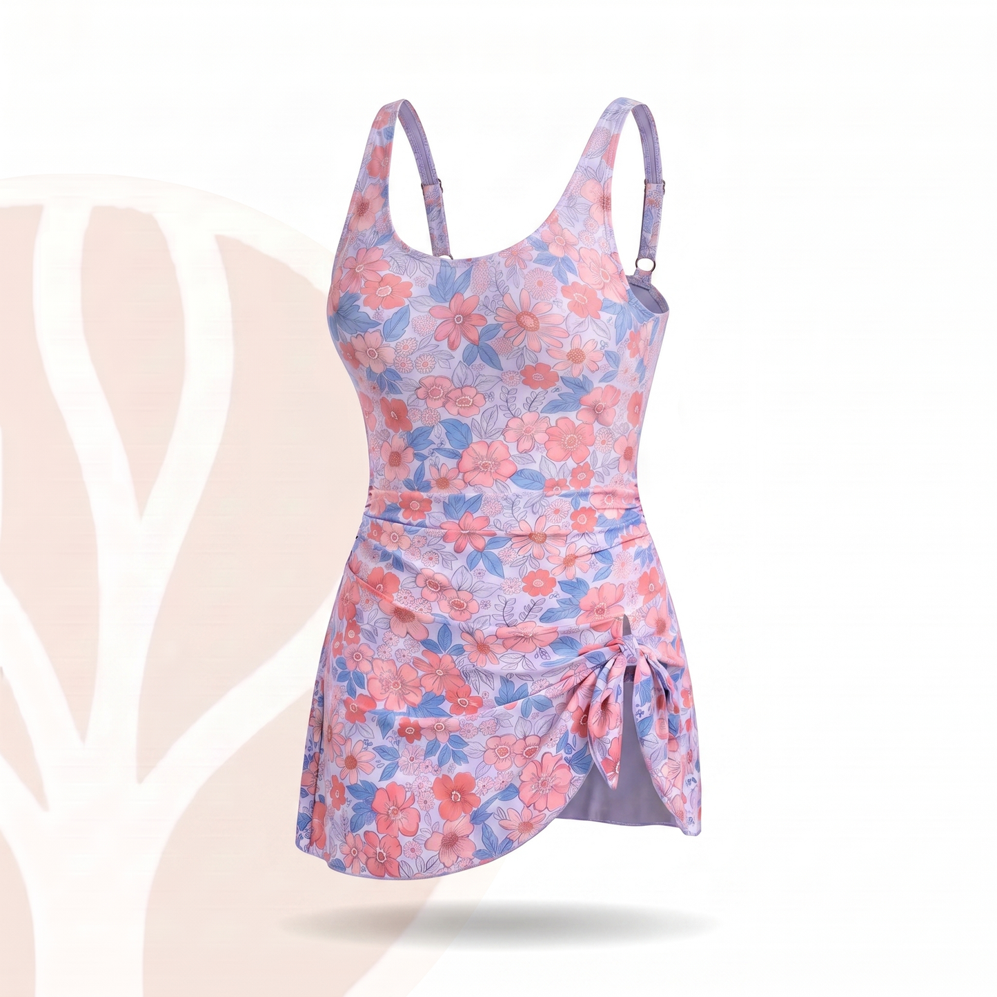 Fittershape Sculpting Swim Dress – 2-in-1 met buikcontrole