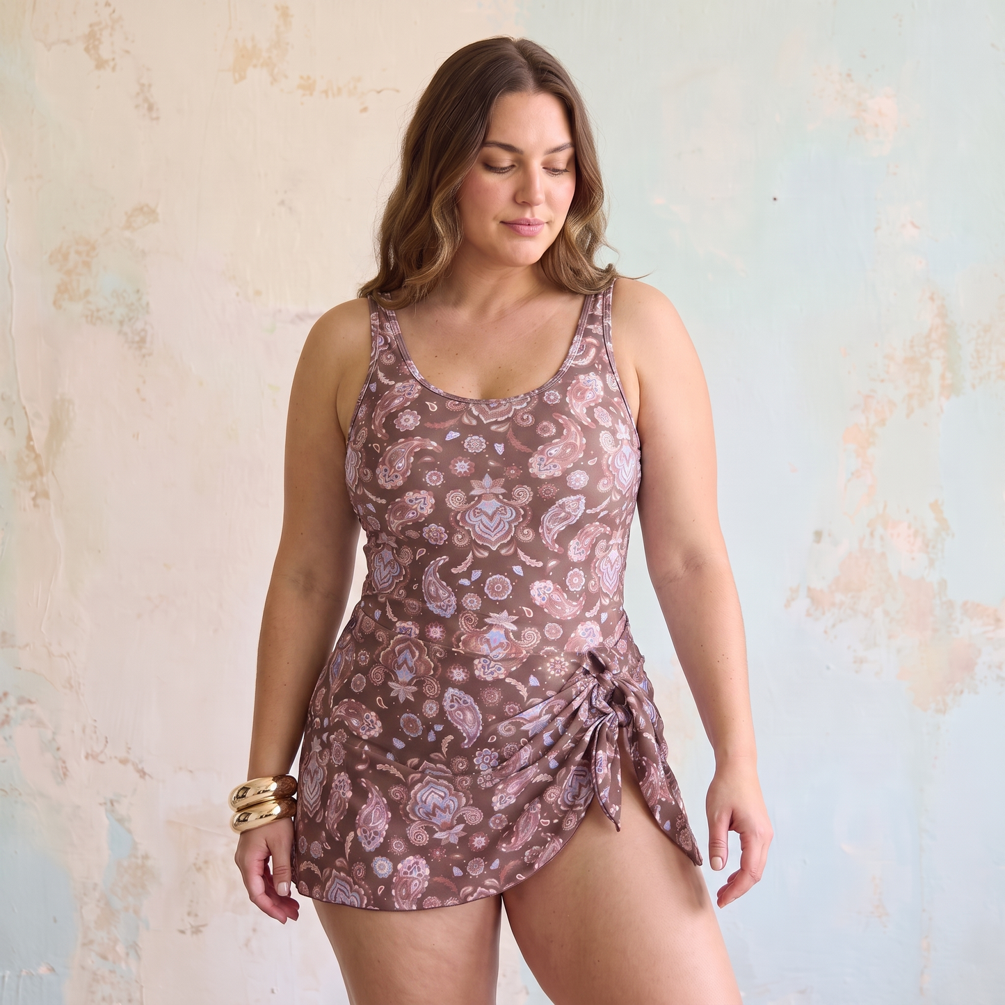 Fittershape Sculpting Swim Dress – 2-in-1 met buikcontrole