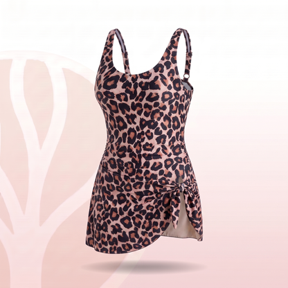 Fittershape Sculpting Swim Dress – 2-in-1 met buikcontrole