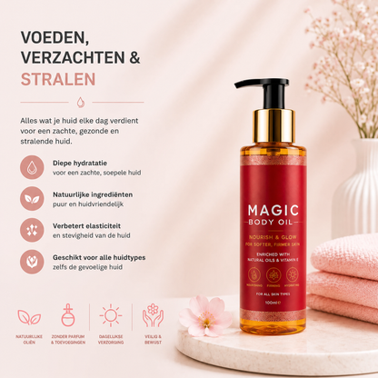 Fittershape Magic Body Oil – voedend & verstevigend