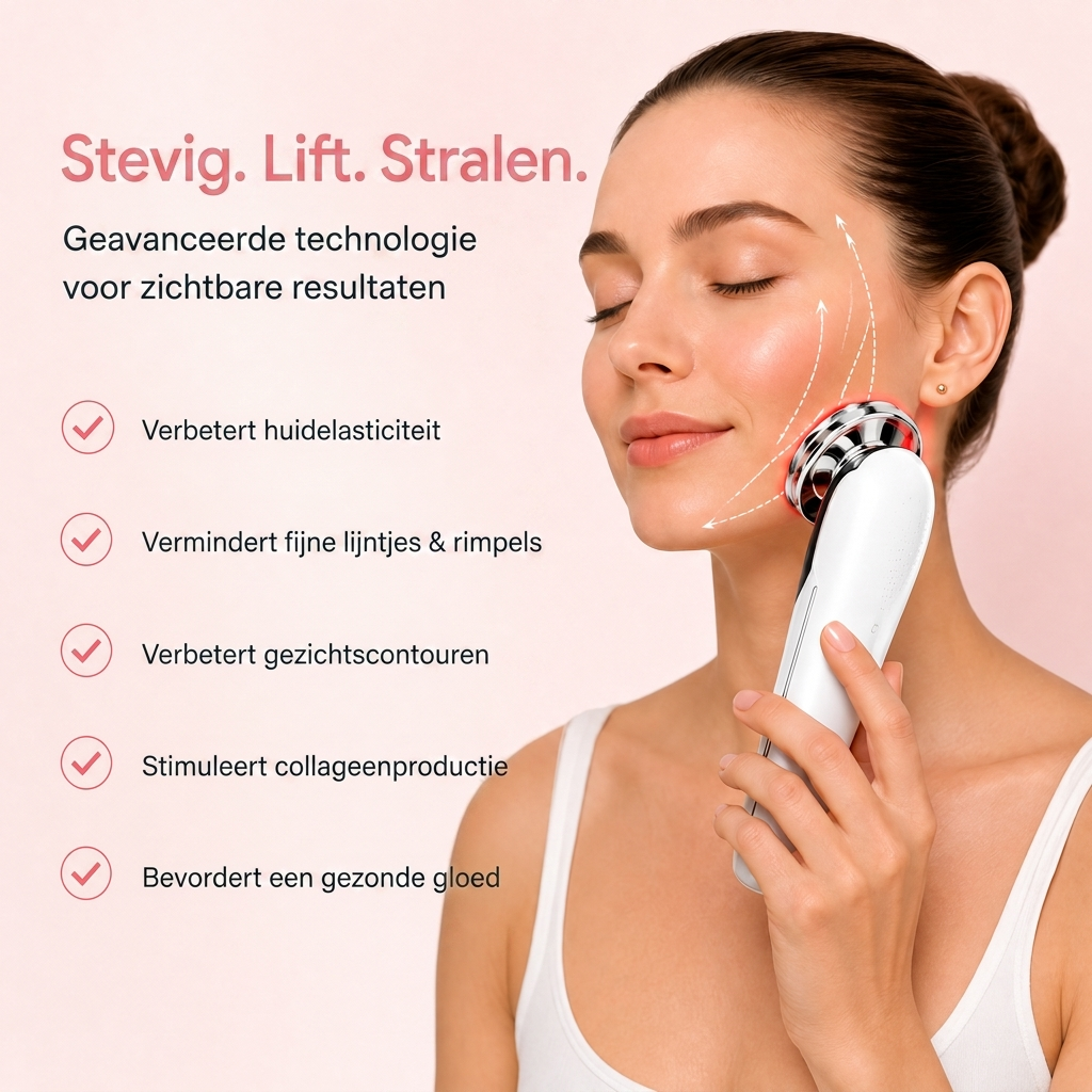 Fittershape 7-in-1 Face Lifting Device – EMS & LED voor versteviging