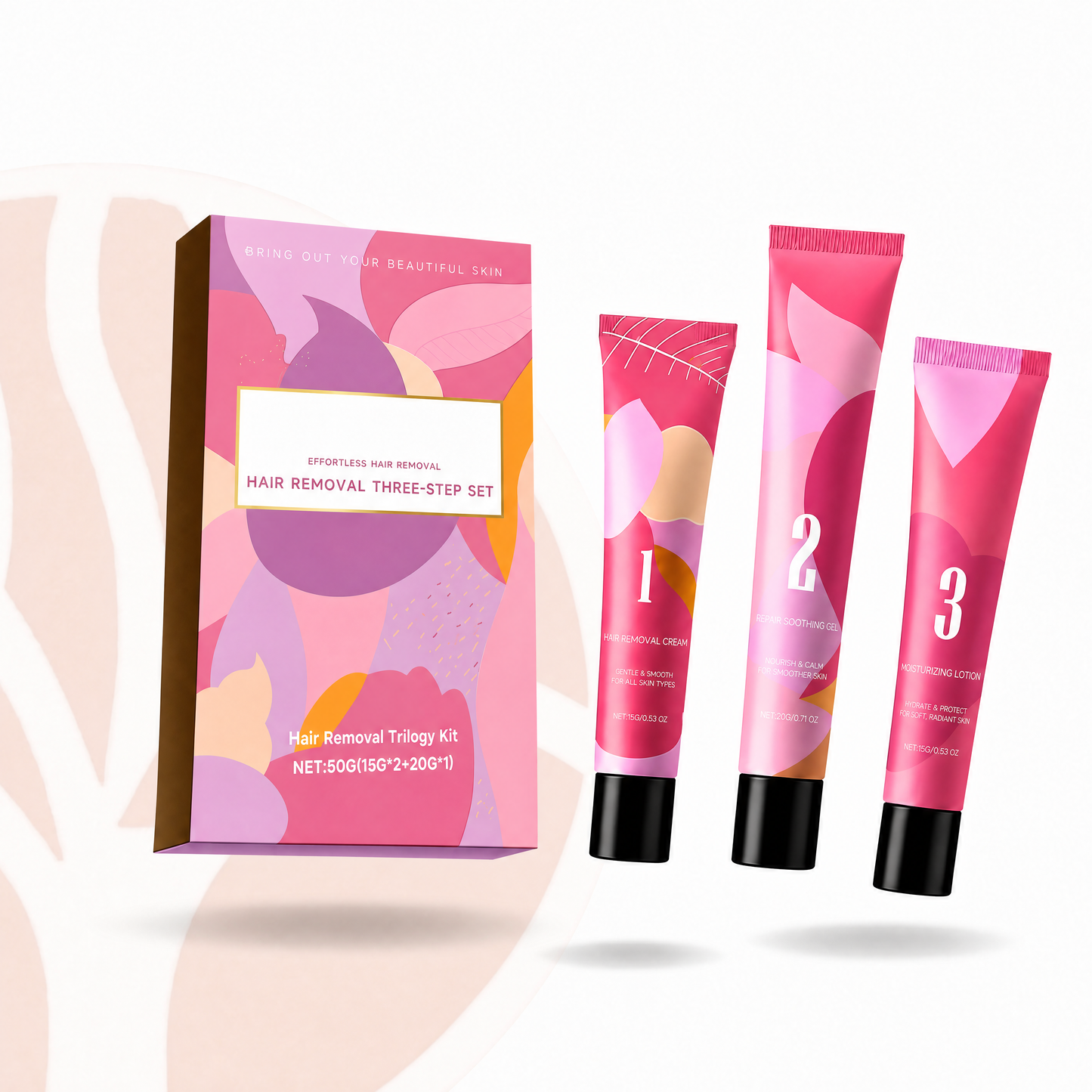 Fittershape Hair Remover Kit – crème, gel & lotion voor pijnloze ontharing
