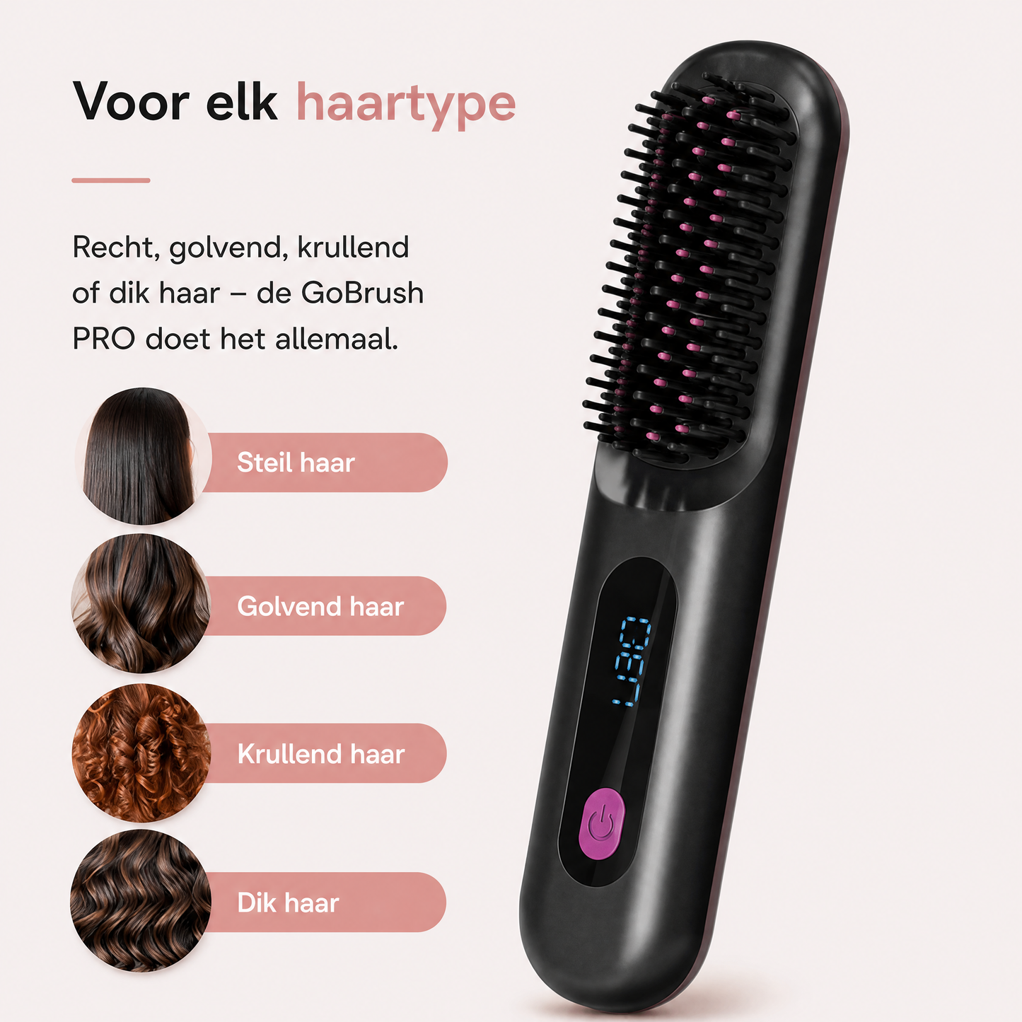 Fittershape GoBrush PRO – draadloze stijlbuste