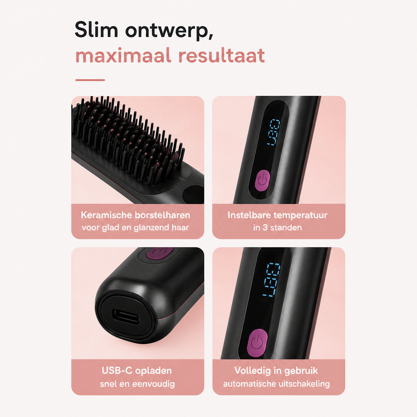 Fittershape GoBrush PRO – draadloze stijlbuste