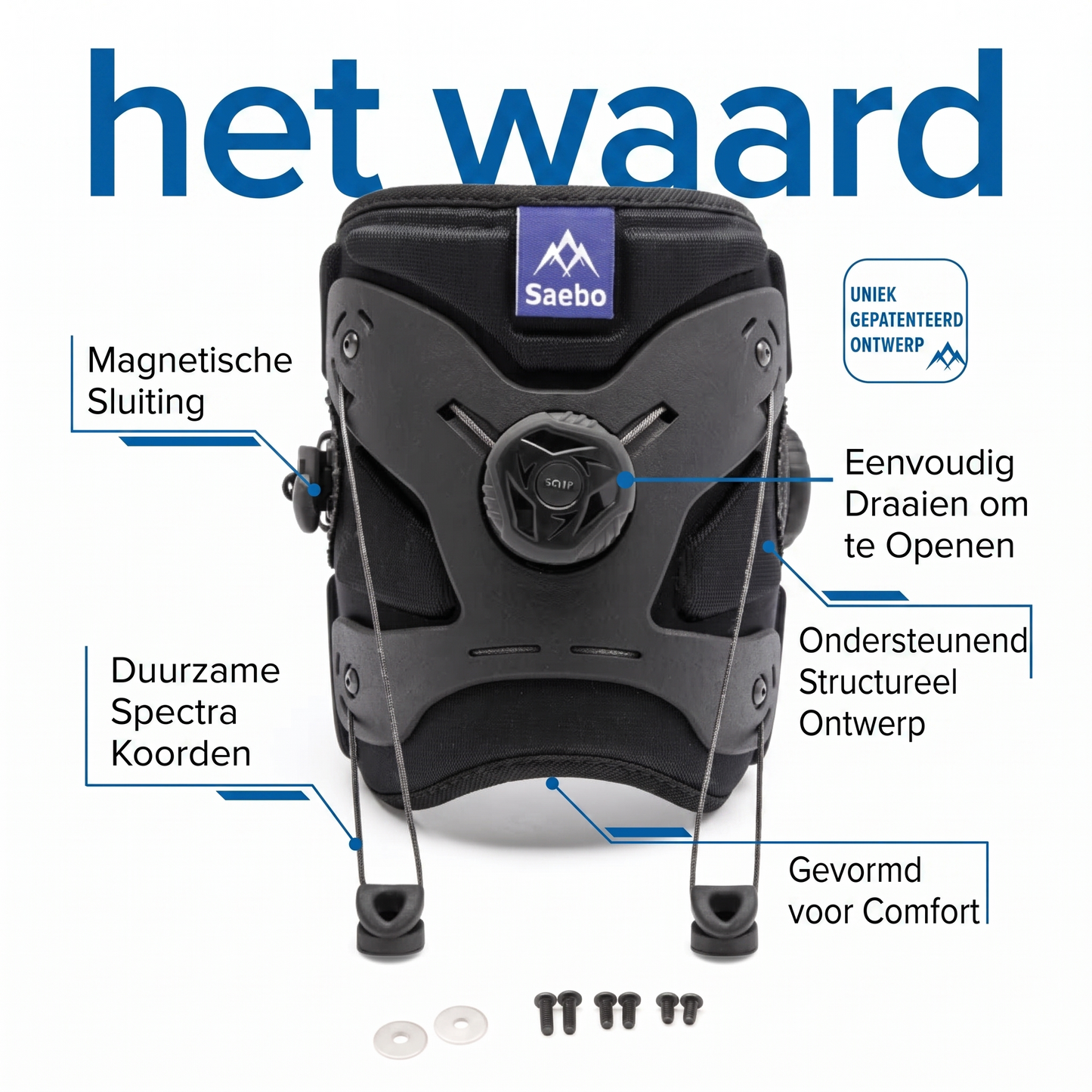 Fittershape Foot Drop Support – verstelbaar voor loopondersteuning