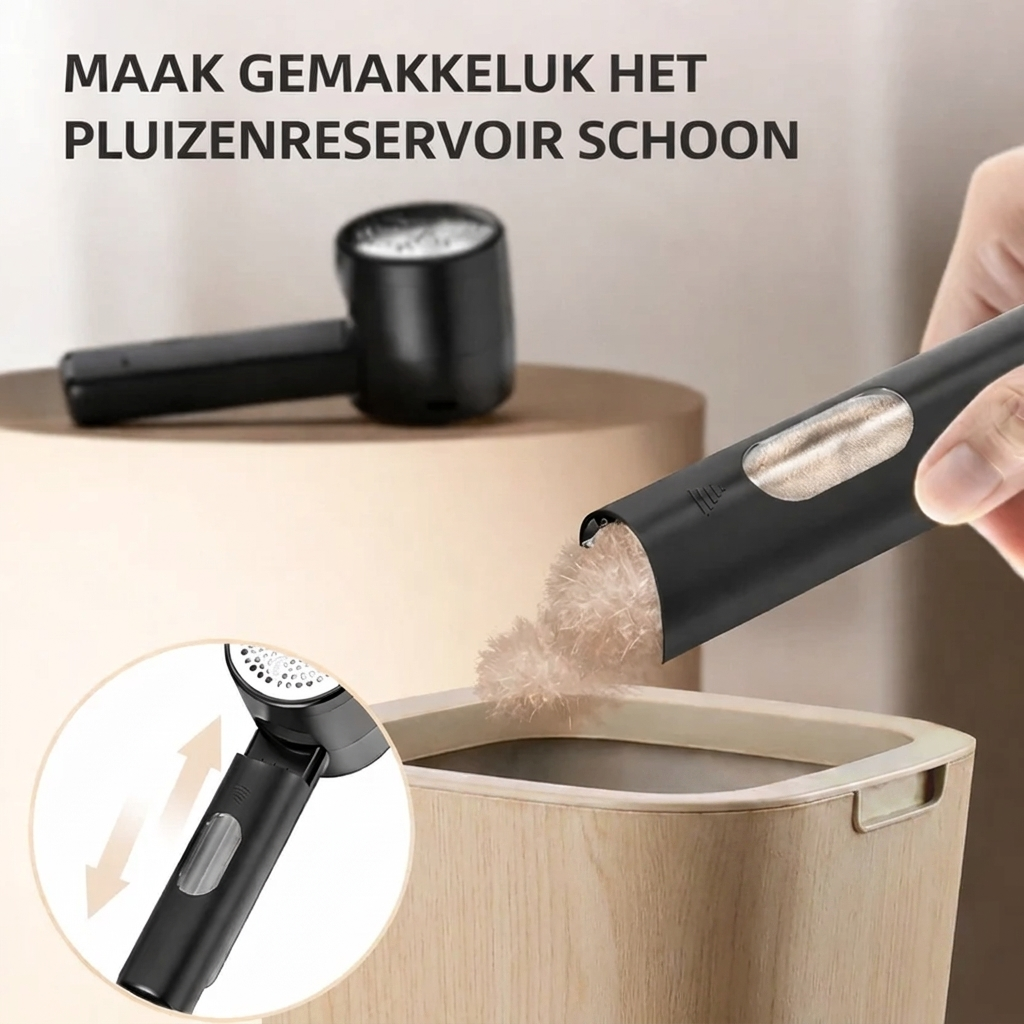 Fittershape Electric Lint Remover – met LED-display & 3 snelheden