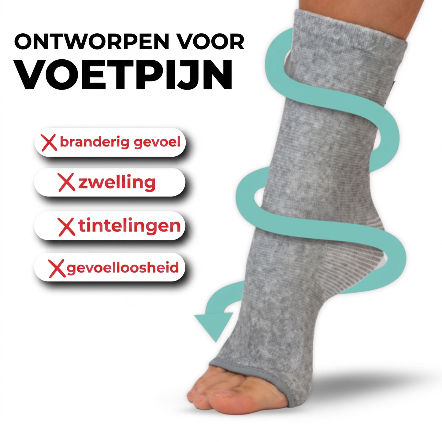 Fittershape Bamboo Footsleeves – tegen voetpijn & vermoeidheid