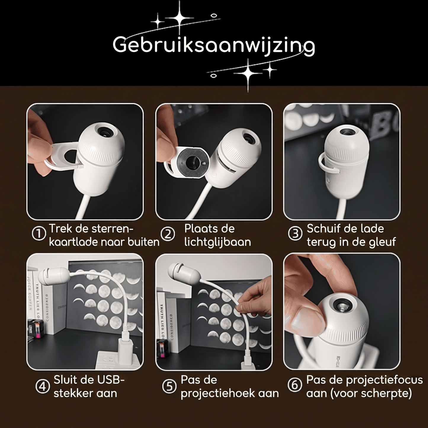 Fittershape Dream Projector – Galaxy projector voor rustige nachten
