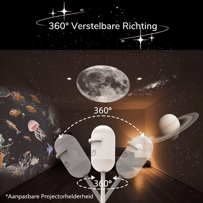 Fittershape Dream Projector – Galaxy projector voor rustige nachten