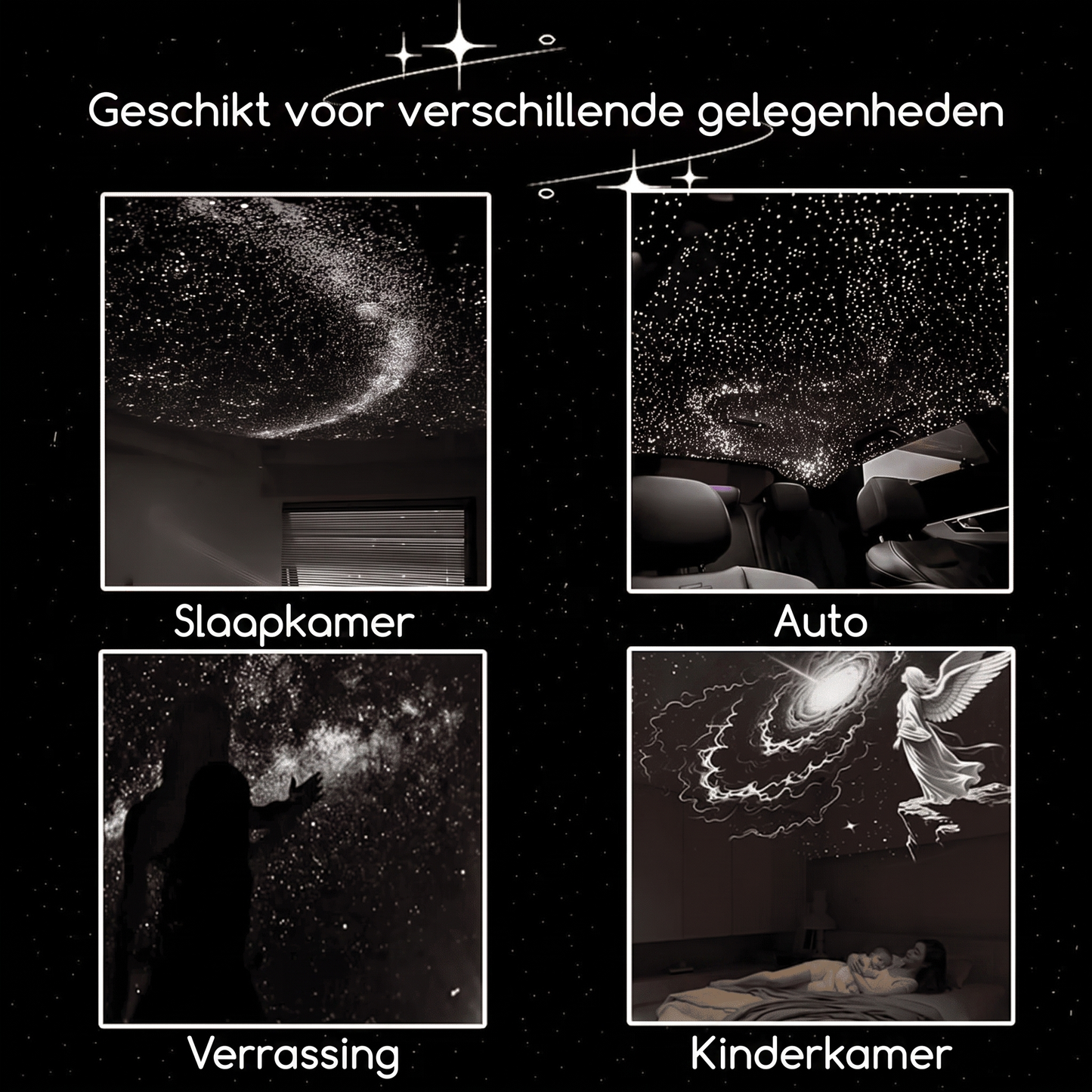 Fittershape Dream Projector – Galaxy projector voor rustige nachten