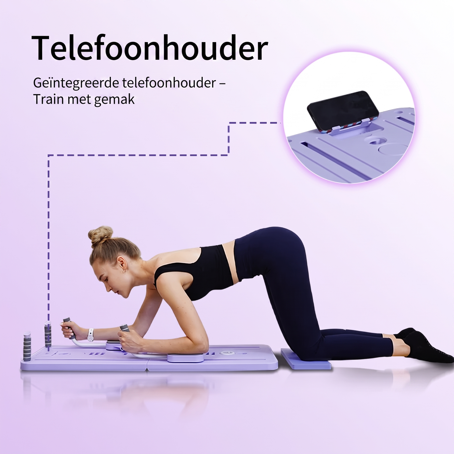 Fittershape Foldable Pilates Board – 4-in-1 thuistrainer