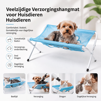 Fittershape Pet Grooming Hammock – opvouwbaar met snel drogend gaas