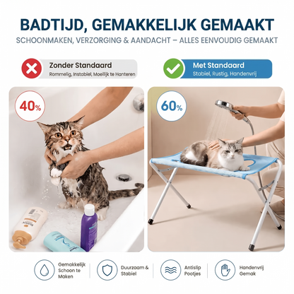 Fittershape Pet Grooming Hammock – opvouwbaar met snel drogend gaas
