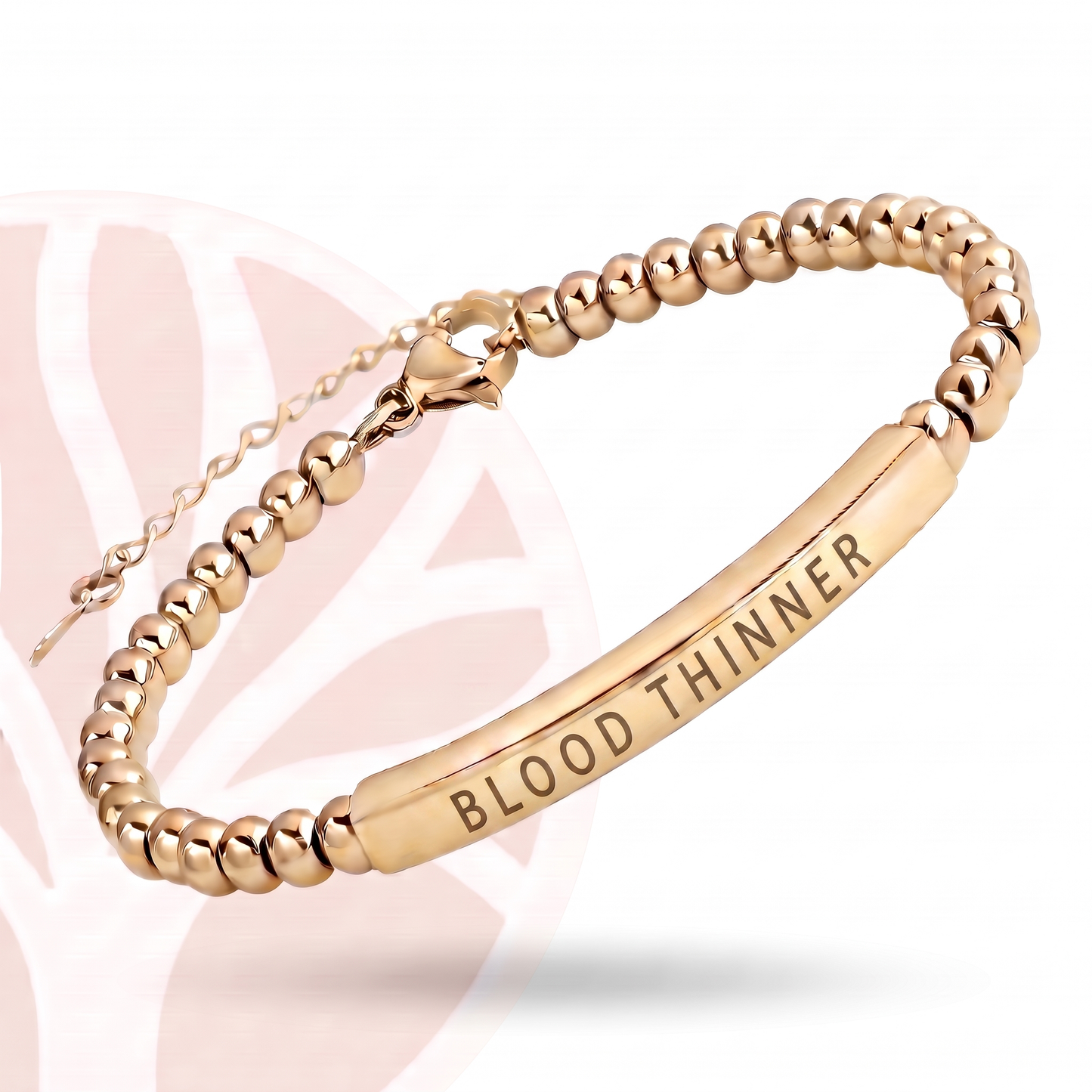 Fittershape Blood Thinner Slim Bracelet – medische alertheid & stijl