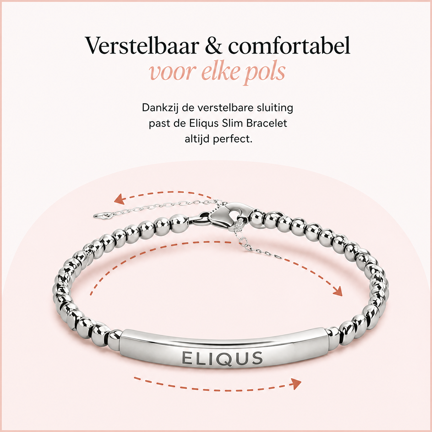 Fittershape Eliquis Slim Bracelet – medische alertheid & stijl