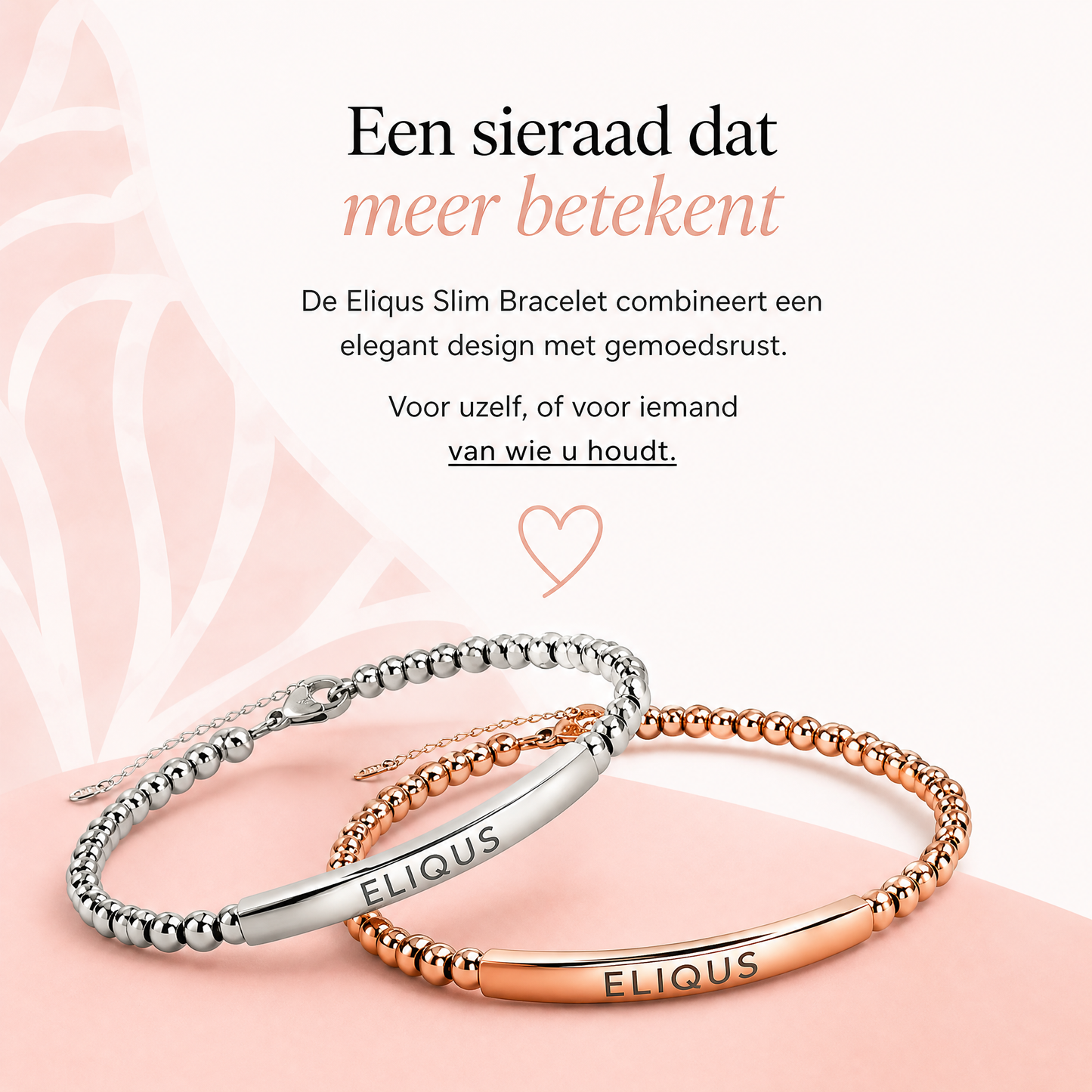 Fittershape Eliquis Slim Bracelet – medische alertheid & stijl