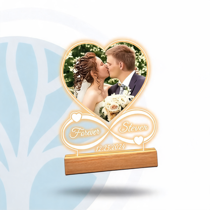 Fittershape Custom Photo Lamp – gepersonaliseerde acryl nachtlamp