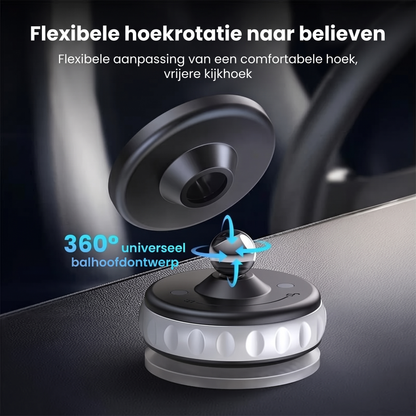 Fittershape Magnetic Vacuum Phone Mount – 360° draaibaar