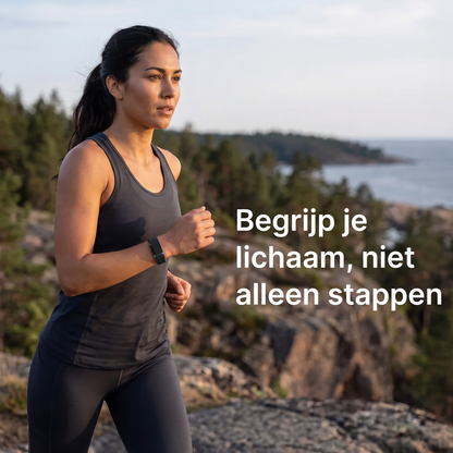 Fittershape HLTH Band – gezondheidstracker zonder abonnement
