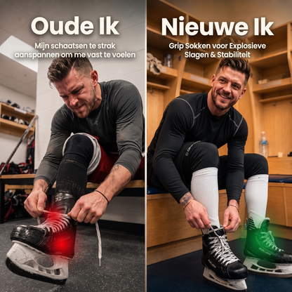 Fittershape Hockey Grip Socks – met silicone gripzones
