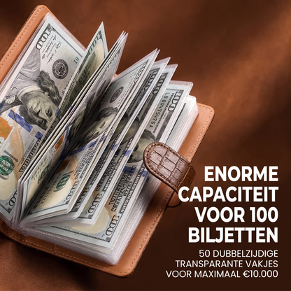 Fittershape Lockable Savings Notebook – met slot & spaardoelen