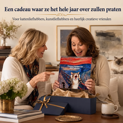 Fittershape Funny Cat Meme Kalender 2027 – vrolijk & decoratief