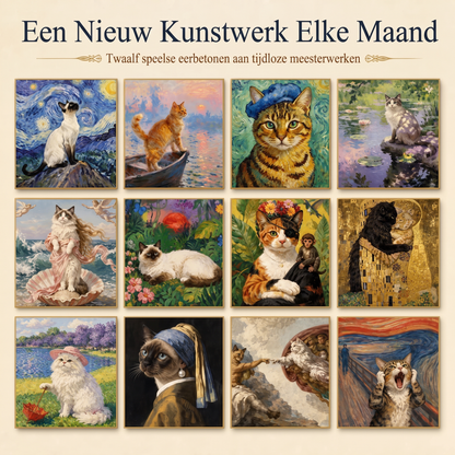 Fittershape Funny Cat Meme Kalender 2027 – vrolijk & decoratief