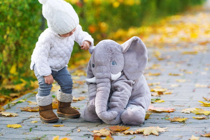 Pluche Olifant – Zacht – Voor Baby’s en Peuters